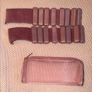 Bala bangles Ankle/Wrist weights 1lb. Glitter Pink!! NEVER USED